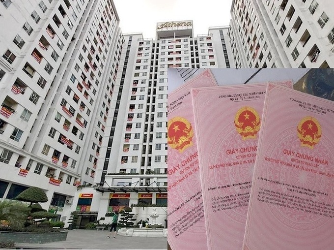 chung cư có sổ đỏ không