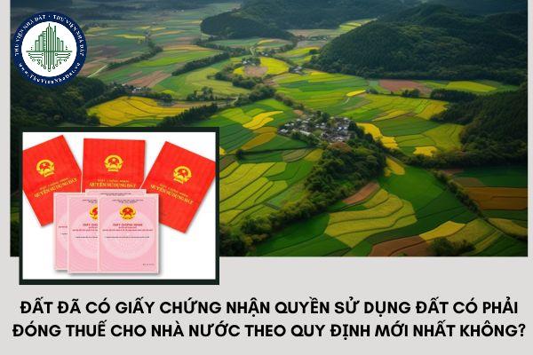 đất nào phải đóng thuế