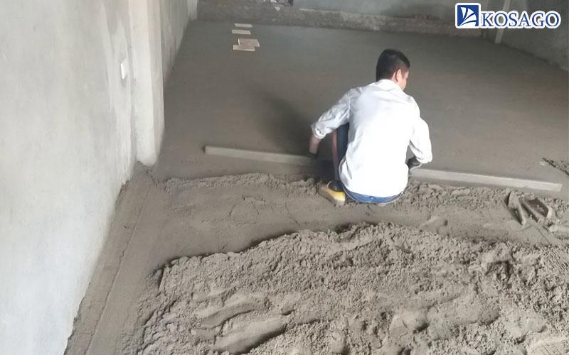 Hướng dẫn phương pháp cán mặt nền nhà lát gạch ĐÚng kỸ thuẬt Hướng dẫn cách cán mặt nền nhà lát gạch ốp ĐÚng kỸ thuẬt