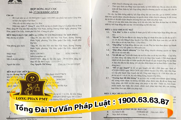 Hợp đồng đặt cọc mua bán nhà đất gồm cần công bệnh không Hợp đồng đặt cọc mua bán nhà đất bao gồm cần công chứng không