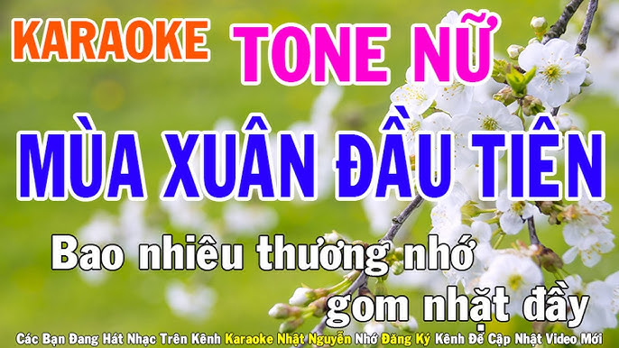 karaoke mùa xuân đầu tiên