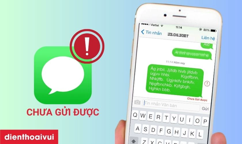 Iphone không gửi được lời nhắn sms đề nghị làm sao Iphone không gởi được tin nhắn sms phải làm sao