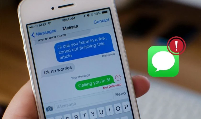 Iphone không gởi được lời nhắn sms đề nghị làm sao Iphone không gởi được tin nhắn sms đề nghị làm sao