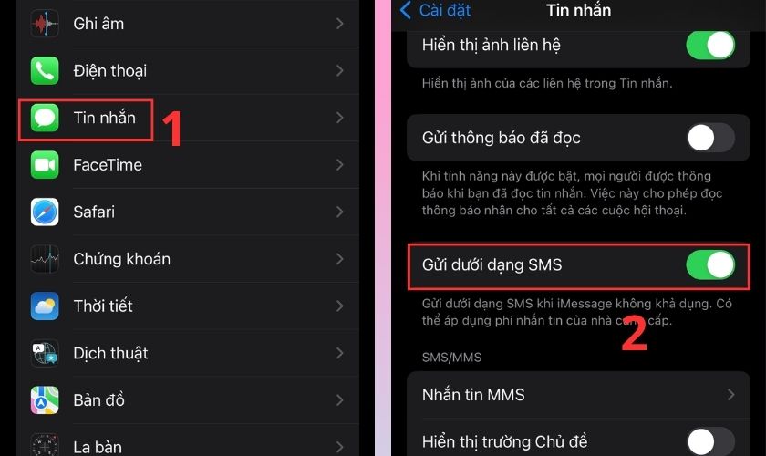 Lỗi không gởi được lời nhắn trên iphone và cách xử lý dễ dàng dàng Lỗi không gửi được tin nhắn trên iphone và bí quyết xử lý dễ dàng