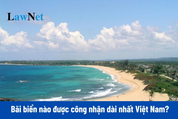 Bãi hải dương nào được công nhận dài độc nhất vô nhị việt nam Bãi hải dương nào được công nhận dài độc nhất việt nam