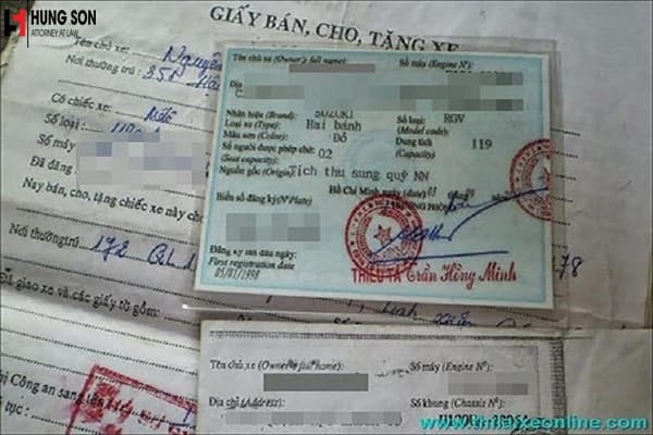 sang tên có phải đổi biển không